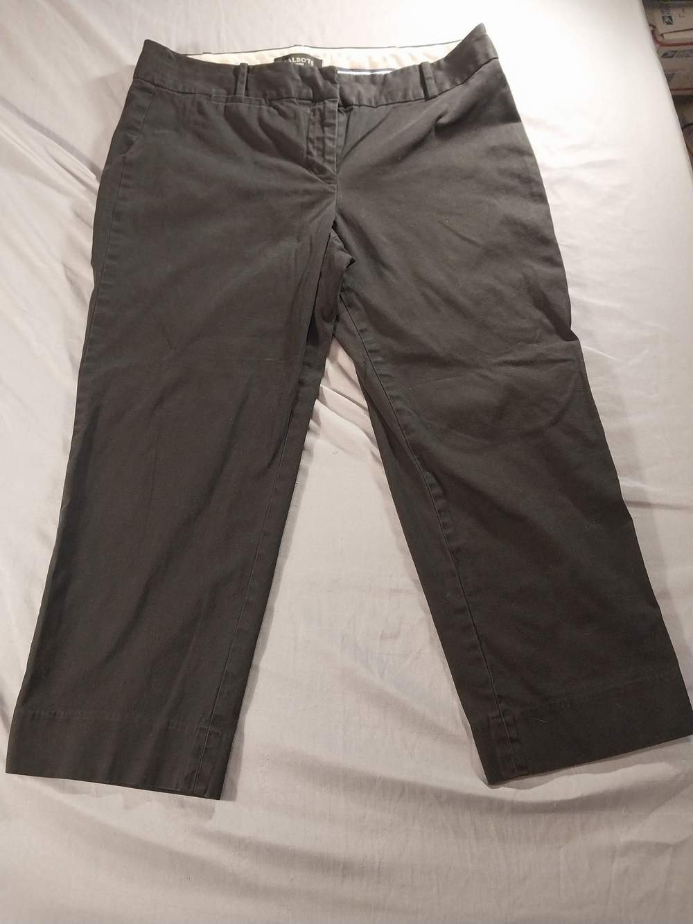 Talbots Signature Pants Black 8P #449